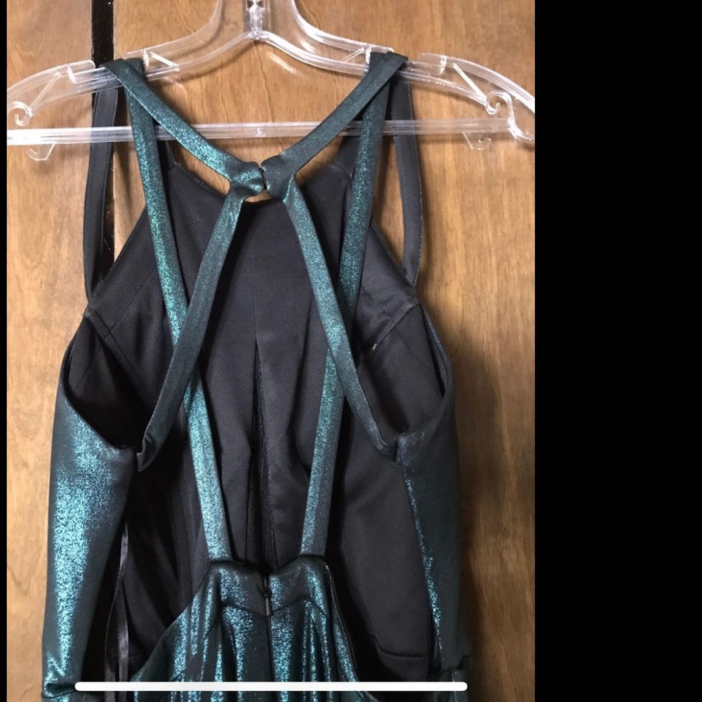 Emerald Green Size 10 Prom Dress